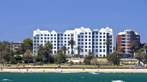Choice attractions ... the Novotel is near St Kilda's most popular streets.