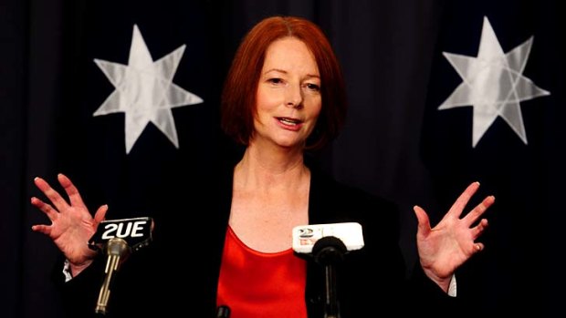 Julia Gillard . . . questions asked of Japan "perfectly appropriate".