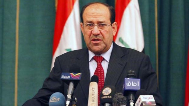 Wants a recount ... Iraqi Prime Minister Nouri al-Maliki.