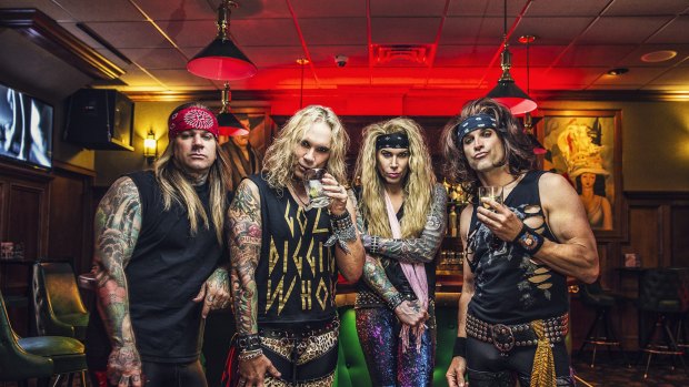 Steel Panther: little more than cynical nastiness.