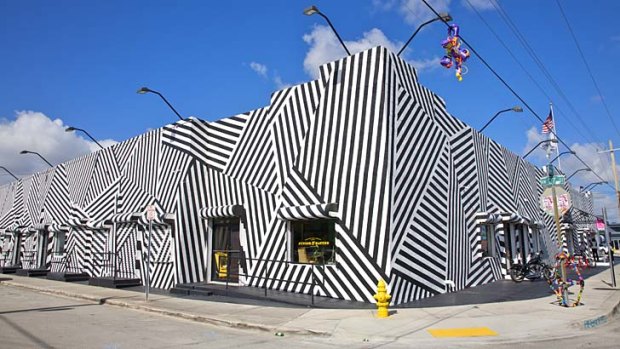Bold vision: Art has transformed Miami's industrial Wynwood neighbourhood.