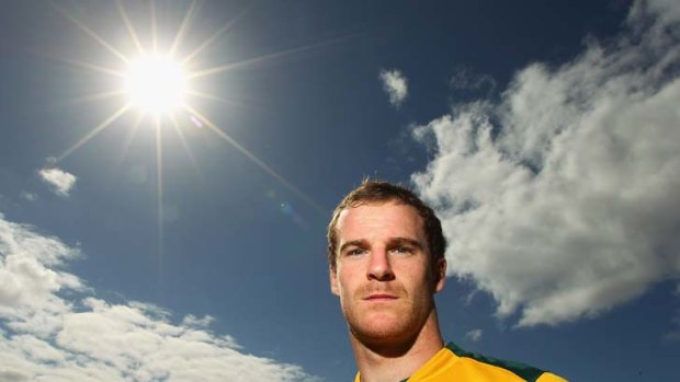 Hard getting used to &#8230; Pat McCabe had to brave the surprise of Wallabies fans at his rise to prominence this year but the Queensland centre has put in hard yards, nationally and internationally, despite his relative youth.