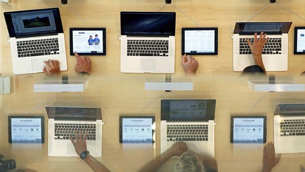 Taking over: Apple's MacBook Pro line.