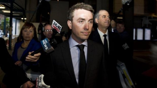 Emotionally drained: James Ashby dropped his case.