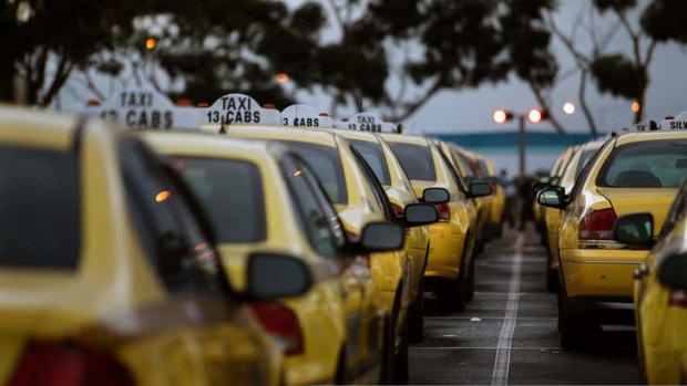 Fare go, umpire: The long wait for taxi customers at Tullamarine airport.