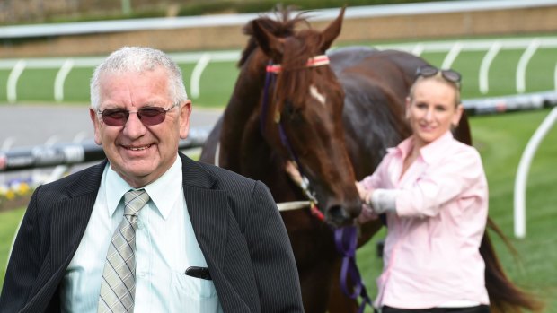 High hopes: Trainer Ken Keys will chase a Melbourne Cup starter with Like A Carousel in the Geelong Cup on Wednesday.