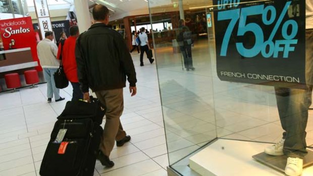 Price point ... airports charge retailers high rents to set up in terminals.