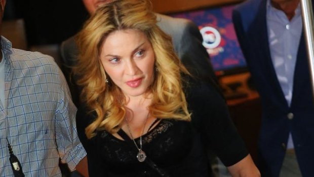 Fourteen songs leak after Madonna released six songs from her album <i>Rebel Heart</i>.