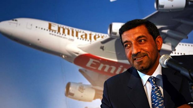 "Neither airline is looking to take an equity stake in the other.": Emirates chairman Sheikh Ahmed bin Saeed Al Maktoum.