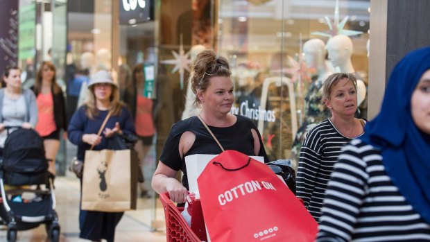 The fall in consumer confidence could be a worry for retailers in the Christmas shopping season.
