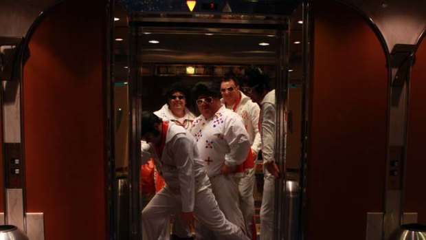 Elvises were coming out of the woodwork for the three-day King Tribure Cruise.