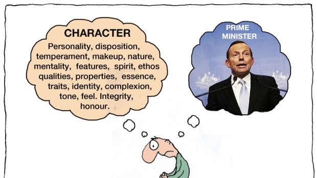 Former prime minister Tony Abbott has suggested that Americans voted for a strong leader rather than a role model.