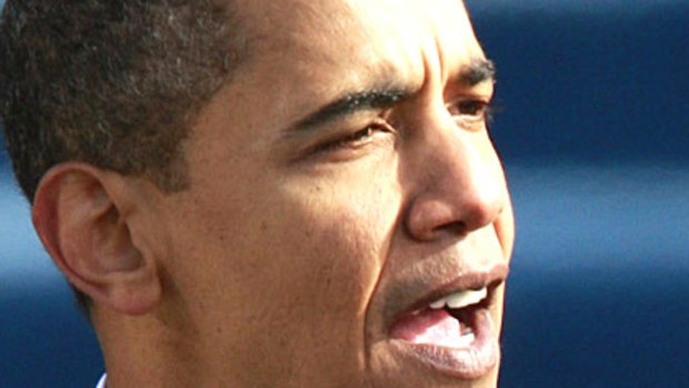 Unprecedented crisis: US President Barack Obama has warned America to brace for darker days ahead.