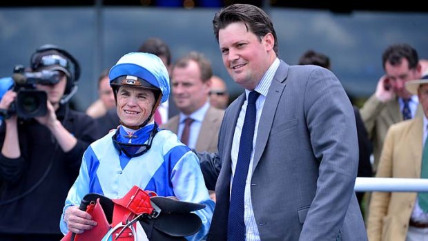 Craig Williams booted home Mahisara, for trainer Paul Messara, in one of his last rides before he departs Australia.