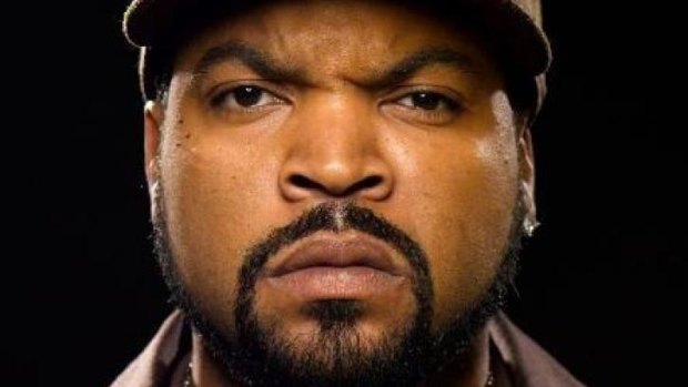 Nothing to scowl about: Ice Cube.