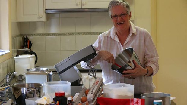 Third generation baker: Barbara Goldman at home in Normanhurst.