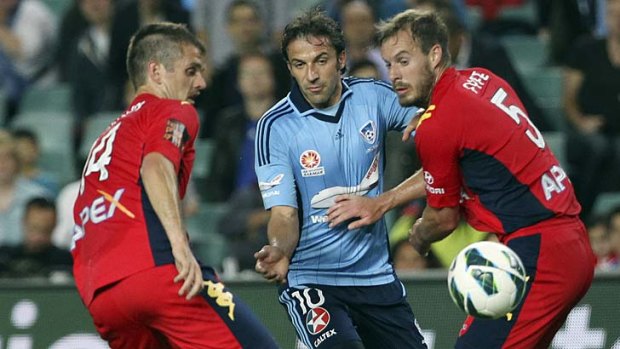 Pressure &#8230; Alessandro Del Piero's arrival at Sydney FC has led to an unprecedented rise in expectation levels at the club.