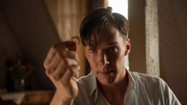 Benedict Cumberbatch as mathematical genius Alan Turing in The Imitation Game. Turing was  considered a hero for breaking the Nazi Enigma Code during World War II but was prosecuted under Britain's anti-sodomy laws.