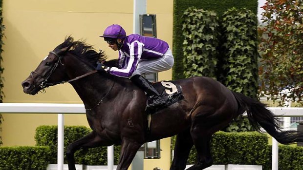 Joseph O'Brien, son of Aidan, rides So You Think to victory in The Prince of Wales' Stakes at Royal Ascot.