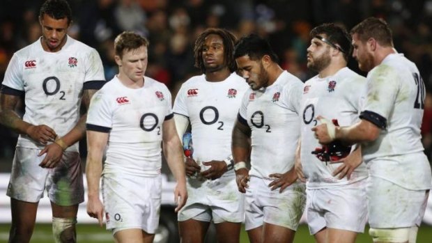 England were outclassed but showed character in the second-half.
