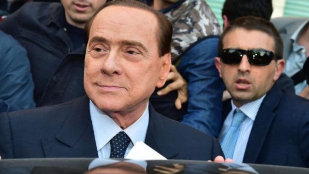 Silvio Berlusconi, 77, will do community service at an old people's home in Rome.