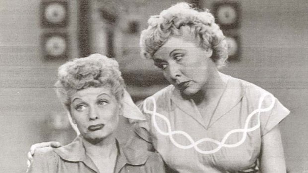 Lucille Ball (left) and co-star Vivienne Vance changed views on women and marriage.
