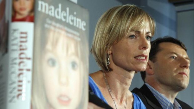 Kate and Gerry McCann at the launch of a book about the case in 2011.