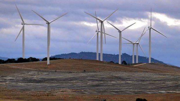 Infigen Energy's Capital wind farm near Canberra.
