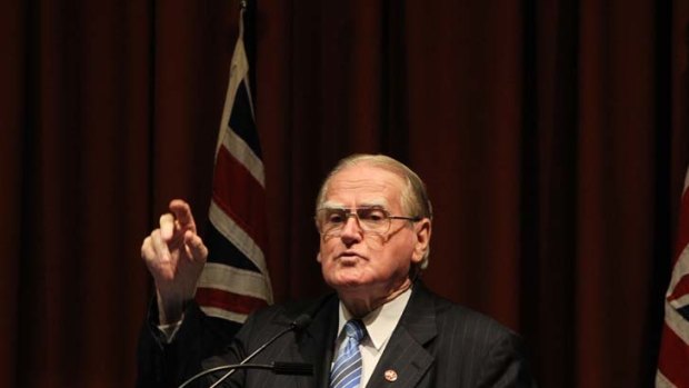"The government has to respect that we have influence" ... Fred Nile of the Christian democrats.