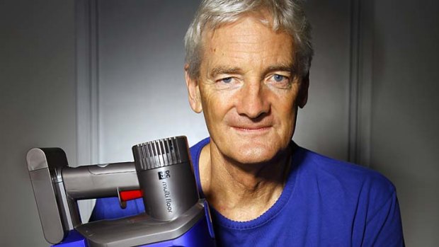 "I'm not rushing out a gimmick robot" ... James Dyson.