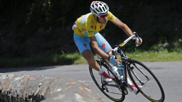 Extended his lead: Italy's Vincenzo Nibali.