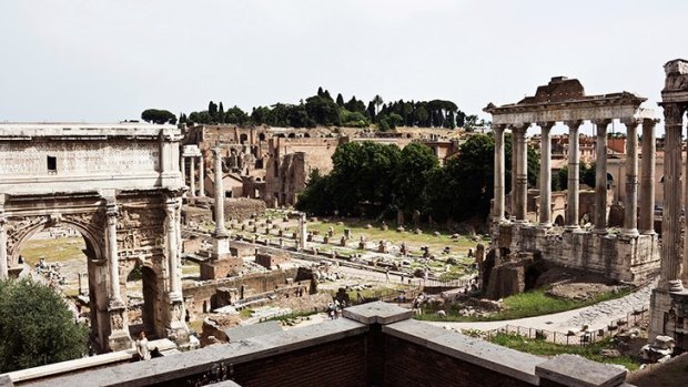 The ruins of the Roman forum. Italy. Photo:iStock.