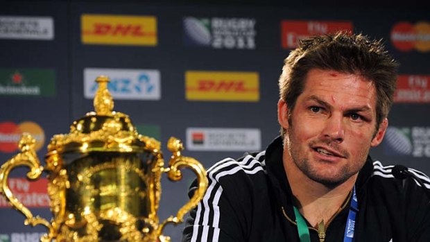 All Blacks captain Richie McCaw.