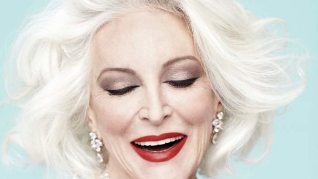 "I fix everything I possibly can" … Carmen Dell'Orefice has no qualms about cosmetic surgery.