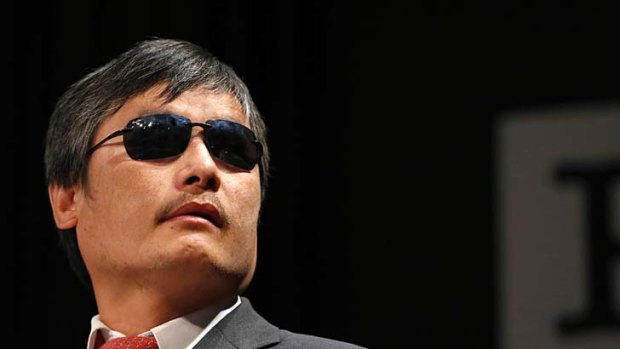 Chinese dissident Chen Guangchen.