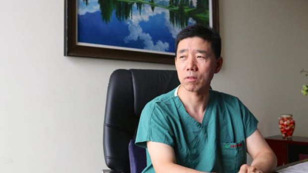 Dispitited: Wang Changli, the head of lung cancer at Tianjin Medical University Cancer Institute and Hospital. 