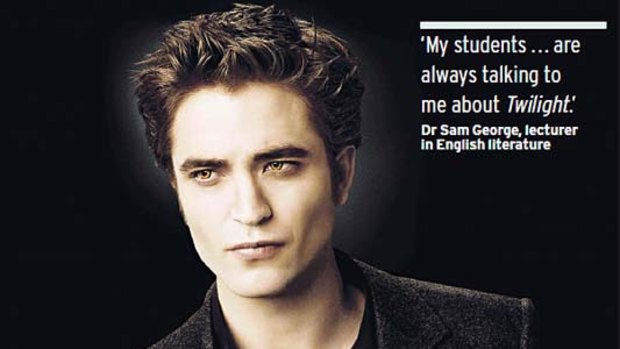 Leader of the Drac Pack ... Robert Pattinson, who plays Edward Cullen in the <i>Twilight</i> series.