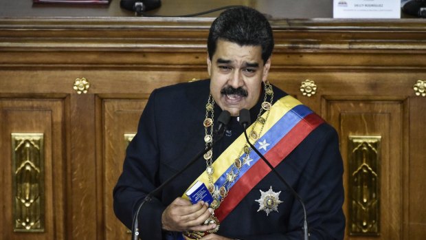 Nicolas Maduro, president of Venezuela.