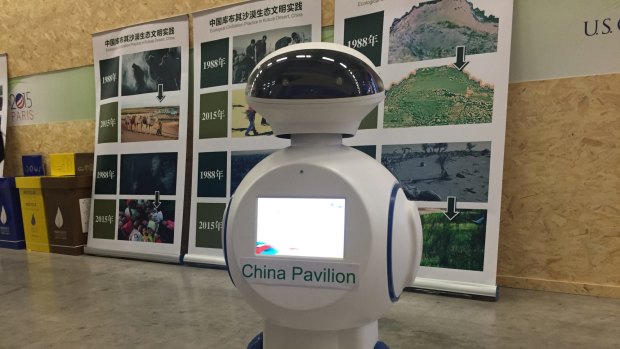 Robot at COP21