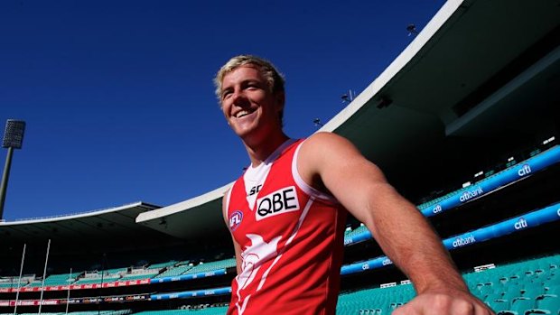 The Sydney Swans' Luke Parker.