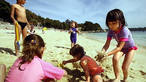 Build a sand castle city - one of the 15 things children should do before they reach the age of 12.