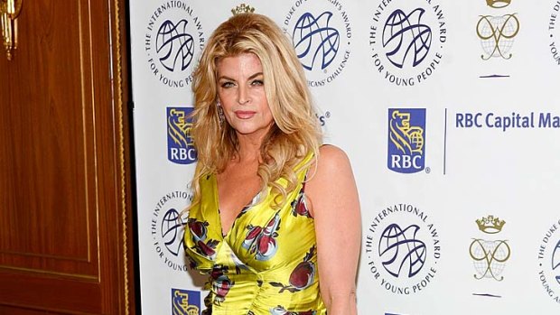 Fitted around the middle ... Kristie Alley in June in an outfit styled by Sophia Banks-Coloma.