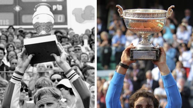 Rafael Nadal joins the great Bjorn Borg as a six-time French Open winner after defeating Roger Federer.