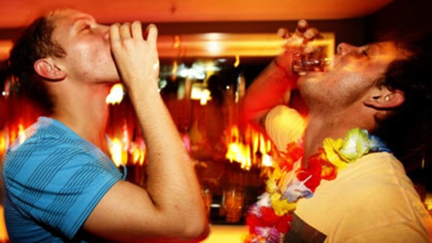 Study finds tertiary students drank more heavily than their non-student peers.