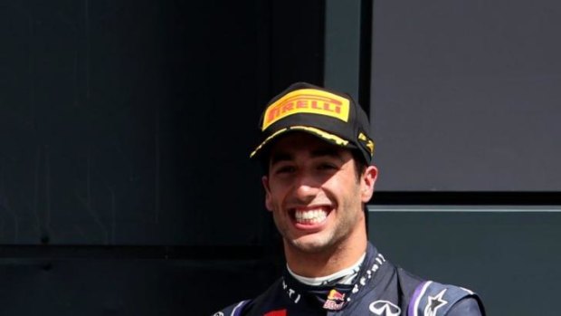 Daniel Ricciardo made his point on the track in his battle with Alonso..