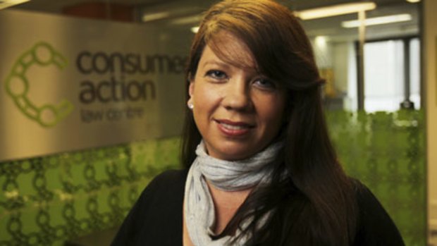 Pressure...Consumer Action Law Centre's Eileen Kerrigan says customers need to be wary of store credit cards and deals.