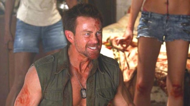 Big bad wolf ... Grant Bowler loves his troublemaker role in True Blood.