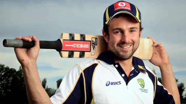 "I think it started more when I moved to Tasmania" ... Ed Cowan.