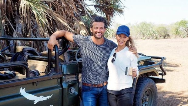 Season 1 <i>Bachelor</i> stars Tim Robards and Anna Heinrich on an all-expenses paid trip to South Africa, courtesy of South Africa tourism.