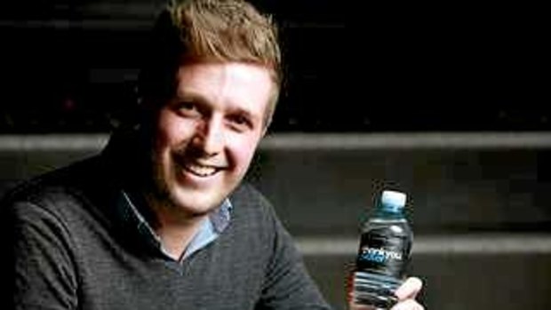 Thirst for good: Thankyou Water's Daniel Flynn.